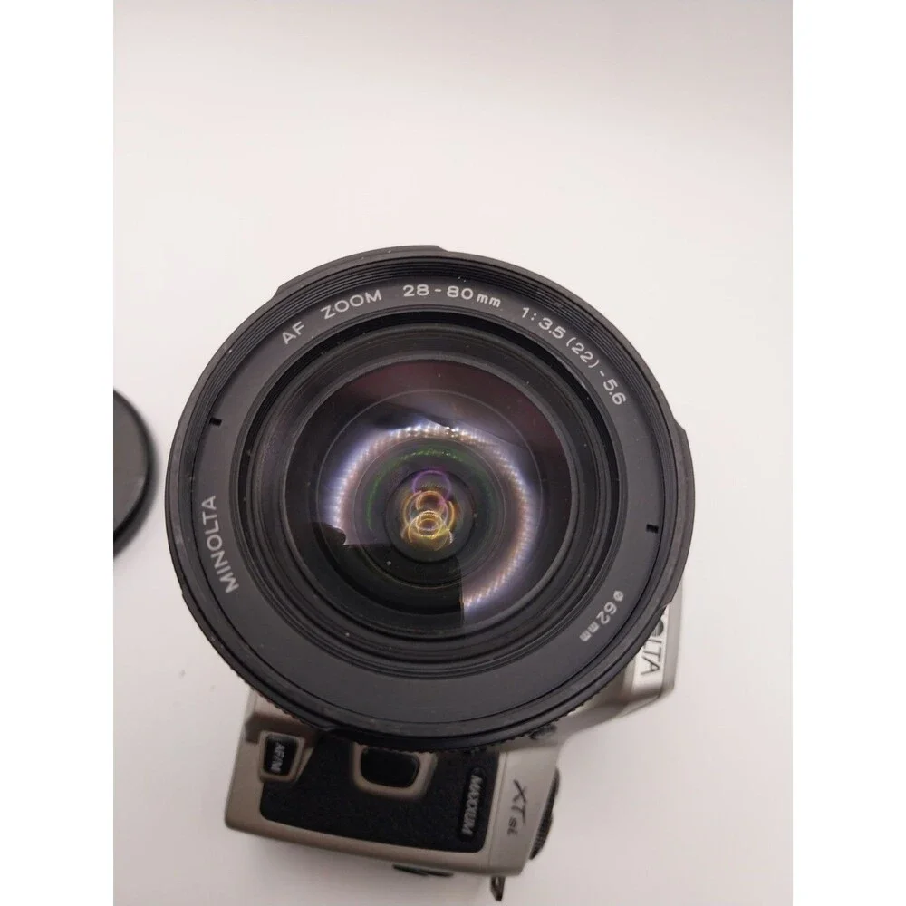 Minolta Maxxum XTsi 35mm Camera W/ Minolta AF Zoom Lens 35-80mm, Untested As Is